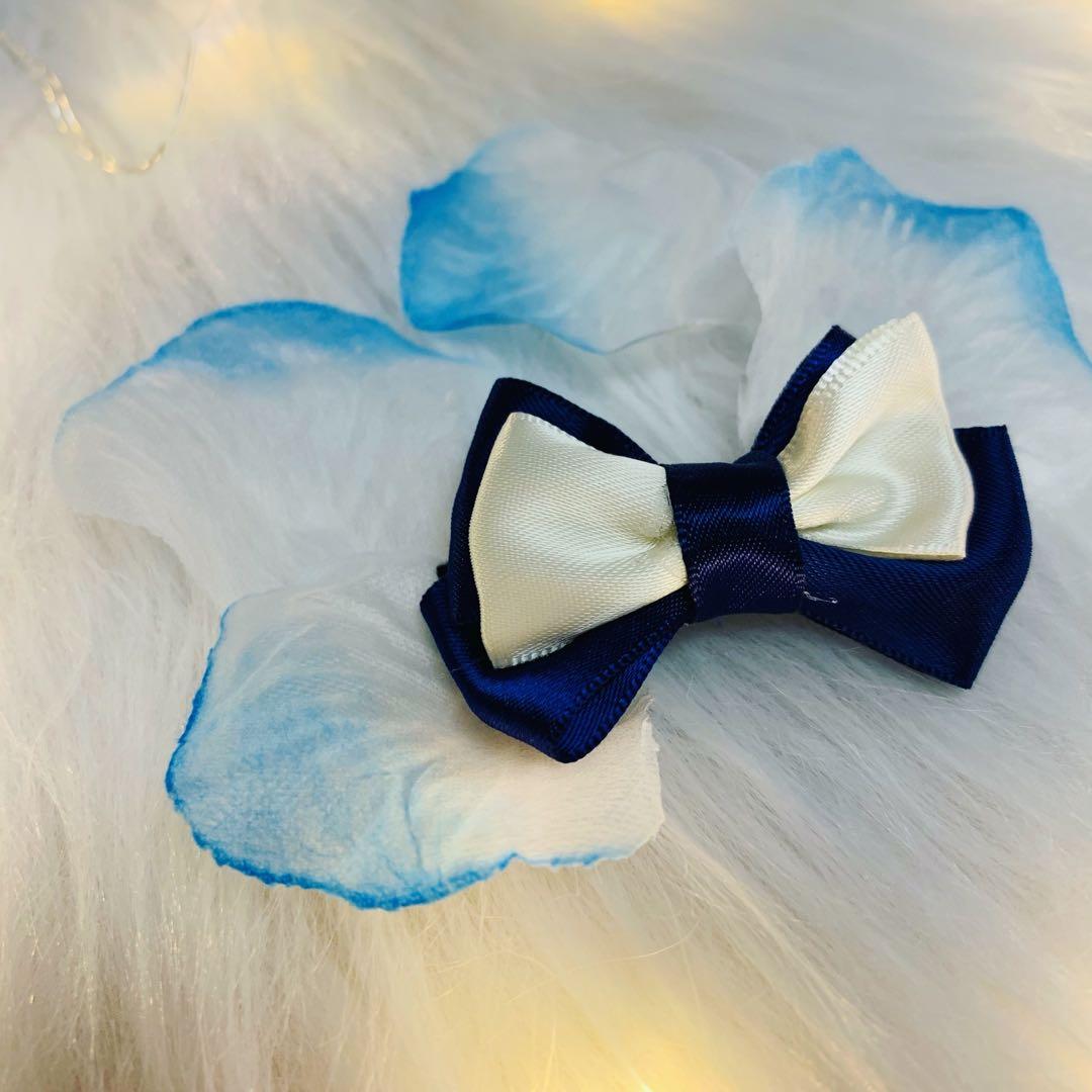 Bow Tie Hairpin蝴蝶結髮夾 手作 自家設計 手作產品 飾物 Carousell