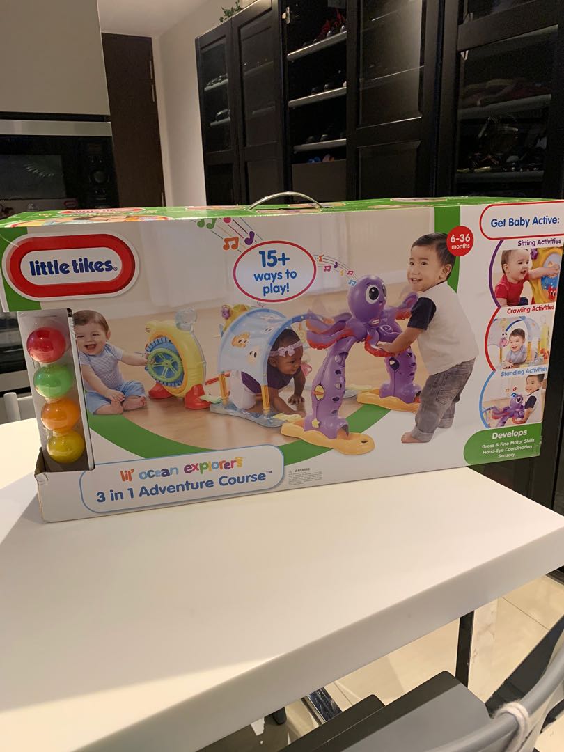 little tikes adventure course