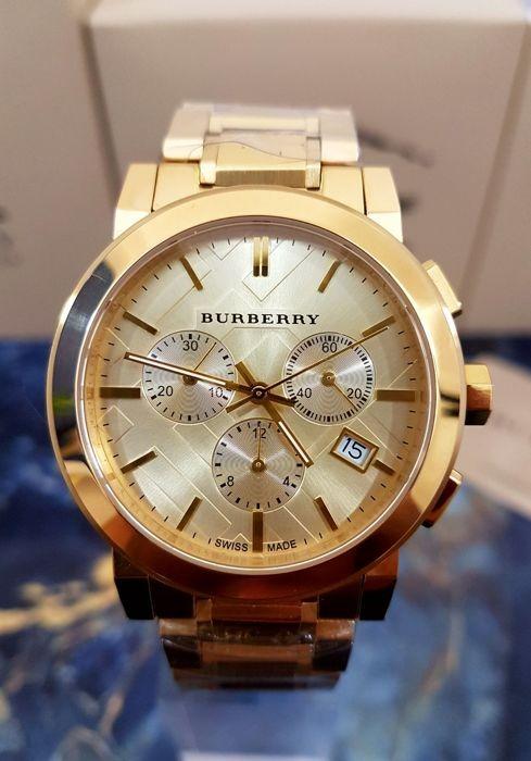 BURBERRY Gold Tone Stainless Steel Watch BU9753, Women's Fashion, Watches &  Accessories, Watches on Carousell