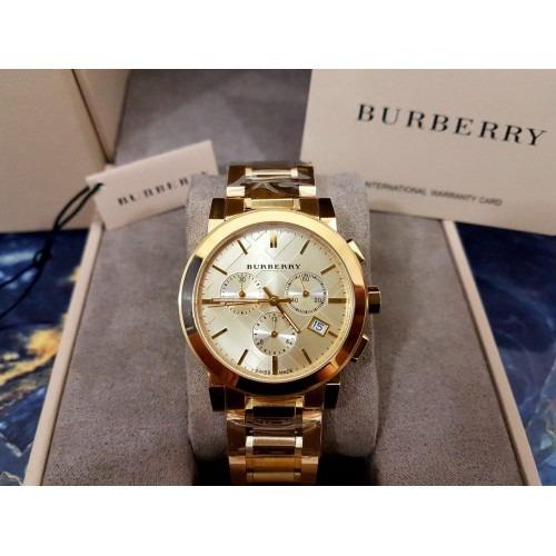 BURBERRY Gold Tone Stainless Steel Watch BU9753 Women s Fashion