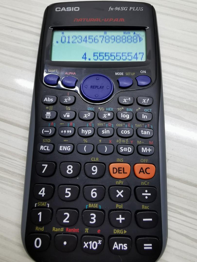 Casio calculator fx 96SG PLUS Mobile Phones Gadgets Mobile