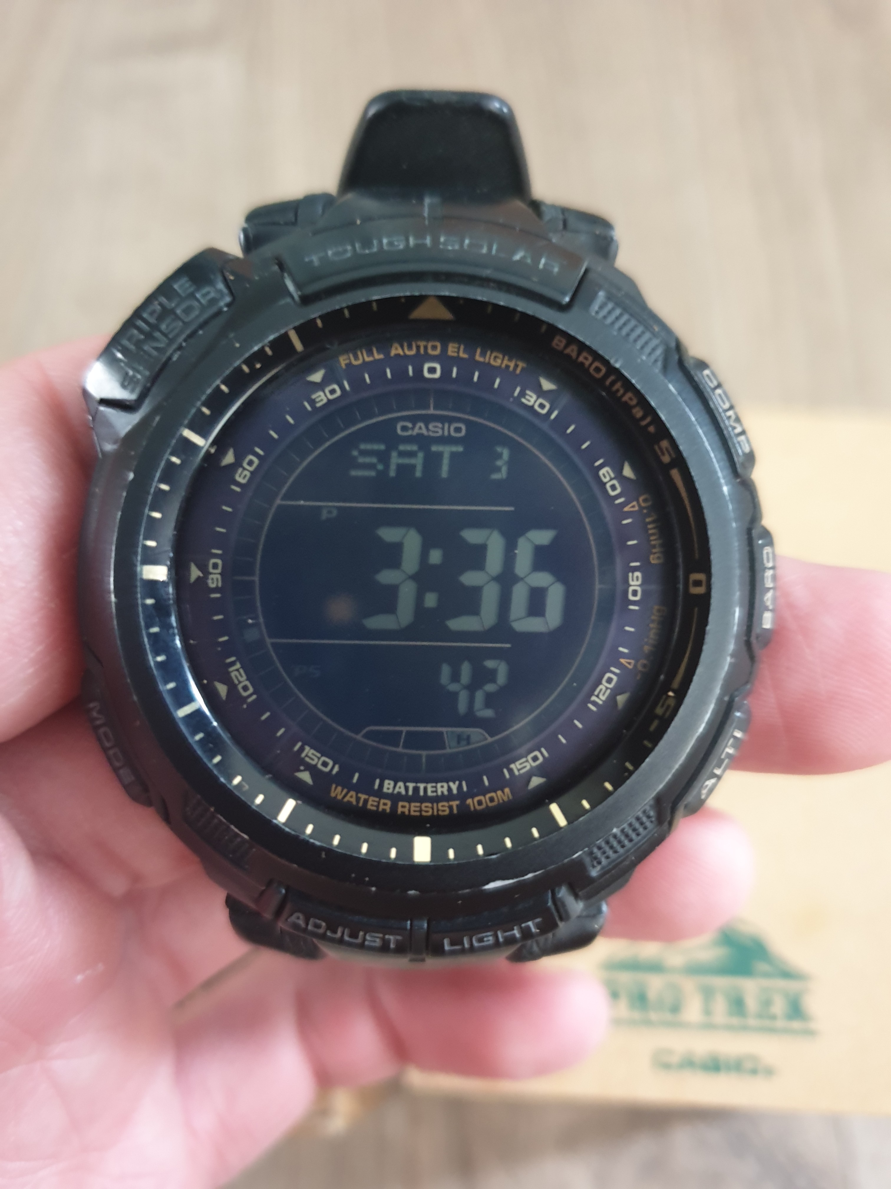 Casio protrek prg 110 store