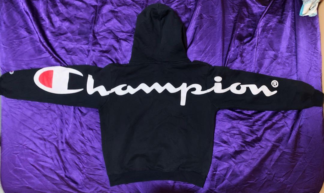 purple supreme champion hoodie