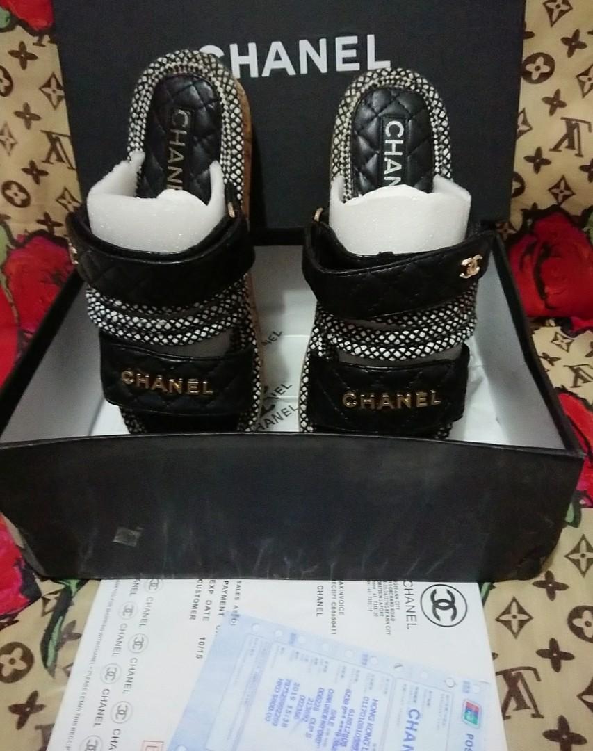 Chanel hemp rope 2025 sandals
