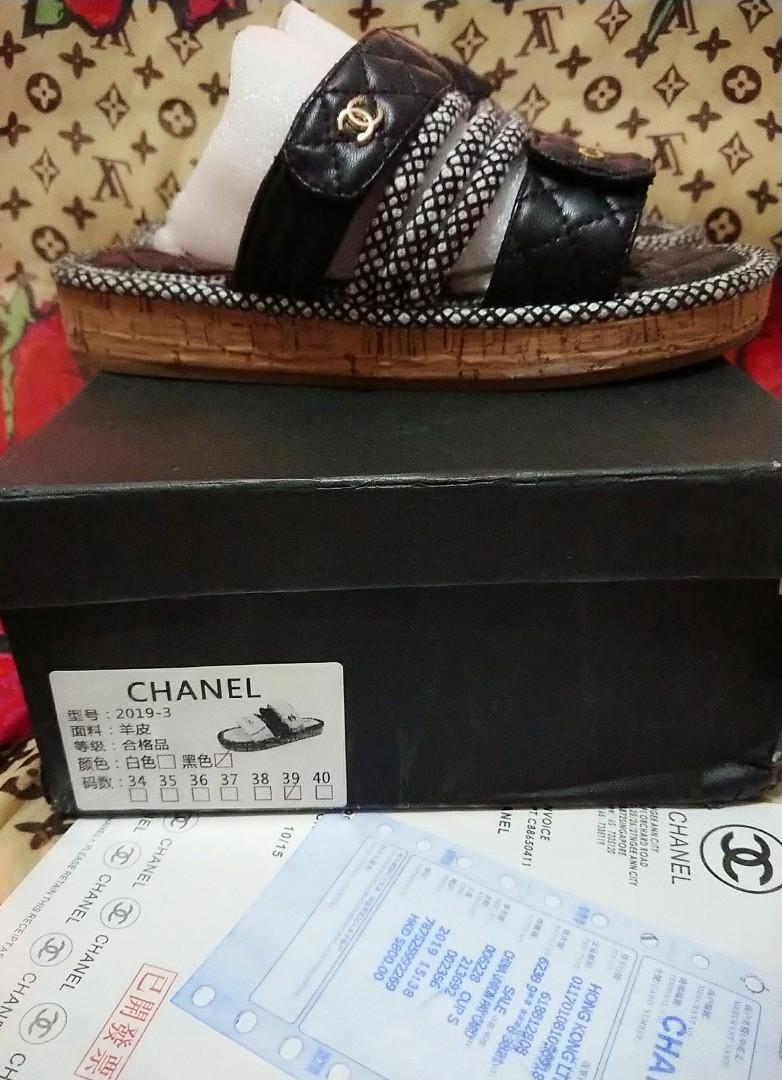 Chanel hemp hotsell rope sandals