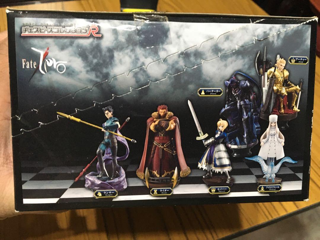 Chess Pieces Collection R Fate/Zero 6 Pieces (Pvc Figure), Hobbies & Toys,  Toys & Games On Carousell