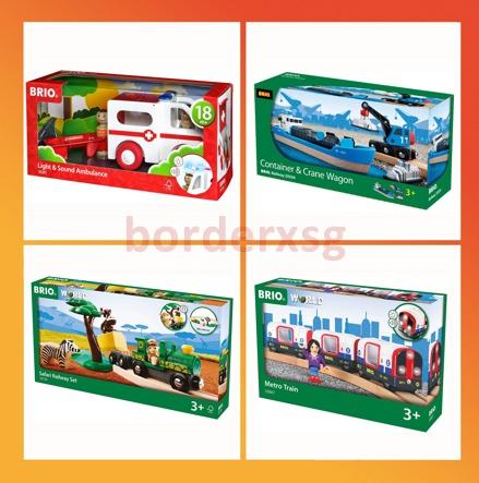 brio freight ship and crane