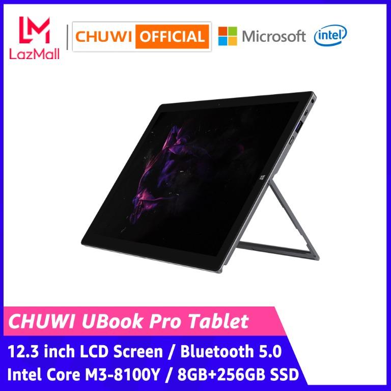 Chuwi Official Ubook Pro 2 In 1 Tablet Computer Intel Core M3 8100y Cpu 8 256gb Ssd 12 3 Inch Ips Screen 1980x1280 Resolution Dual Band Wifi Bt 4 2 Windows 10 Tablets Electronics Computers Others On Carousell