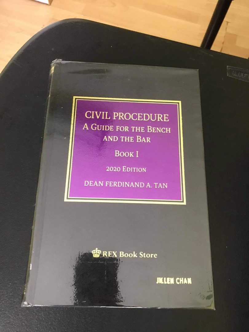 Civil Procedure Book 1:Tan 2020 Hobbies Toys Books Magazines