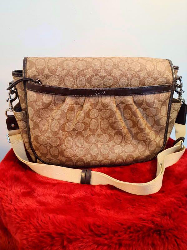 Coach Diaper Bag, Luxury, Bags & Wallets on Carousell