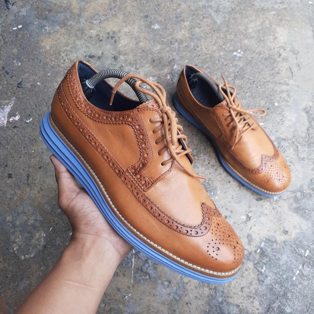 Cole Haan Lunar Grand Wingtip Camello 