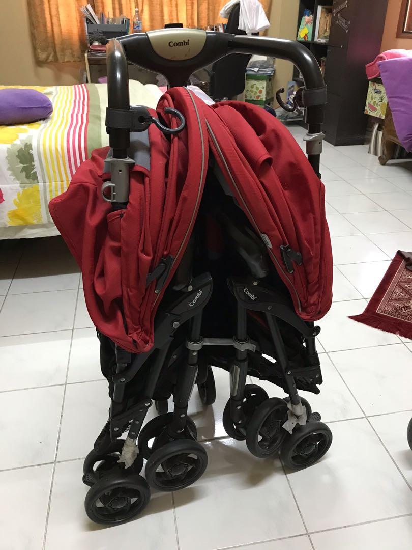 Combi cosmo double online stroller