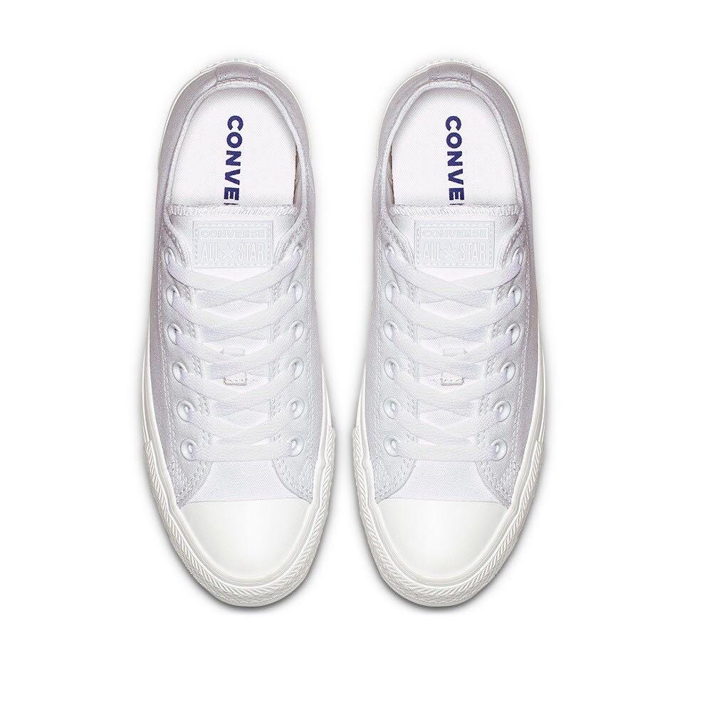 Converse Chuck Taylor All Star Ox White Monochrome 1U647 Men s Fashion Footwear Sneakers on Carousell