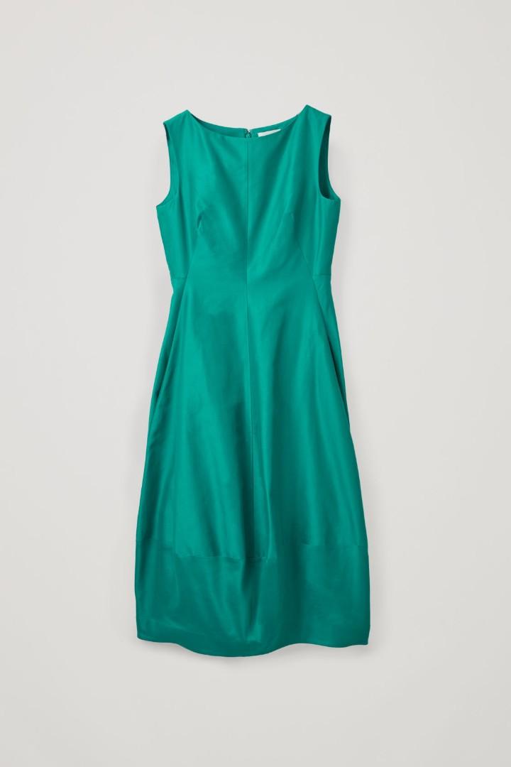 Cos cocoon shop dress green