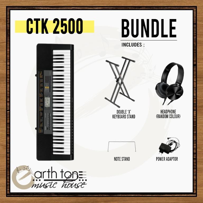 Casio ctk deals 2500 headphones