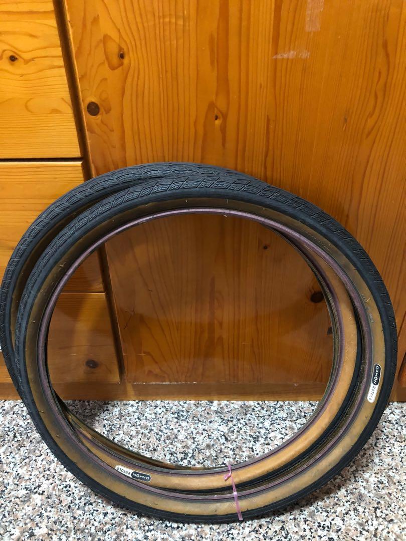 Dahon Foldable bicycle tyres 20 x 1.75 Sports Equipment Bicycles