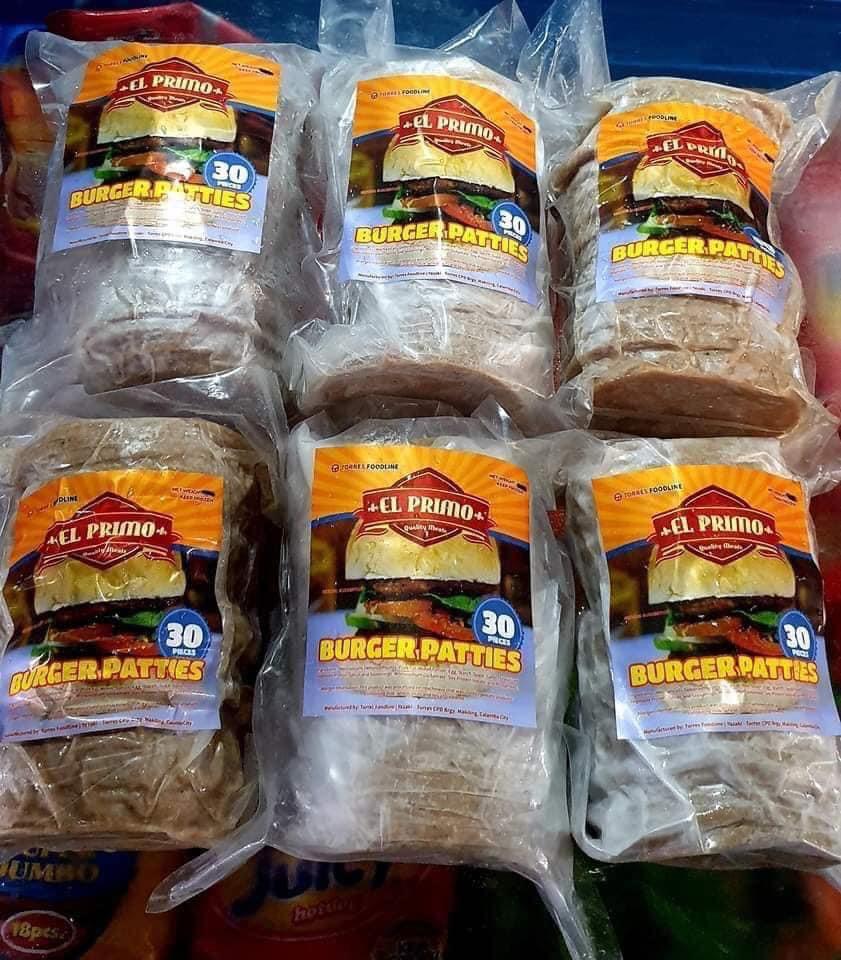 EL PRIMO BURGER PATTIES (Category: Local Eats) located in Caloocan City. Submitted by kayceecoldcuts (Listing ID 1039171876, Image 2). Description: AVAILABLE ONHAND! El Primo burger patties 📍30 pcs per vacuum sealed pack ✔️best burger for small burger business ✔️for kids breakfast, lunch, dinner meal We are looking for RESELLER/WHOLESALER, with discount per minimum order. STORE LOCATION: Kaycee coldcuts food products trading 21 Talimusak street,