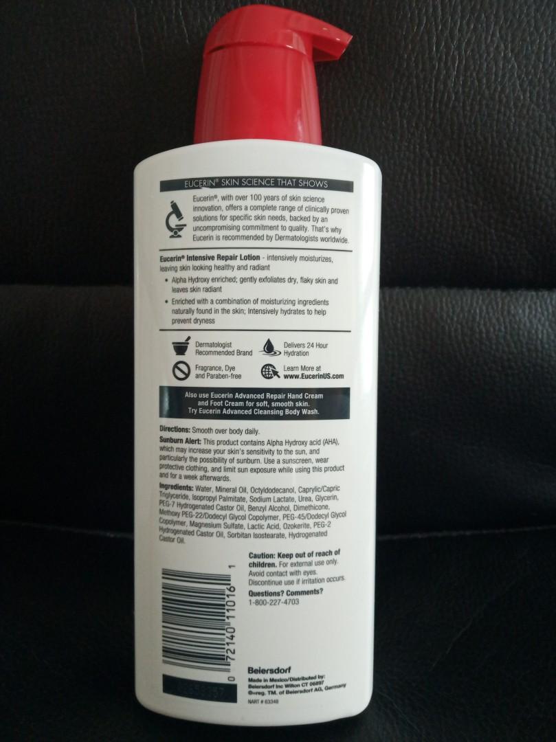 eucerin intensive cream