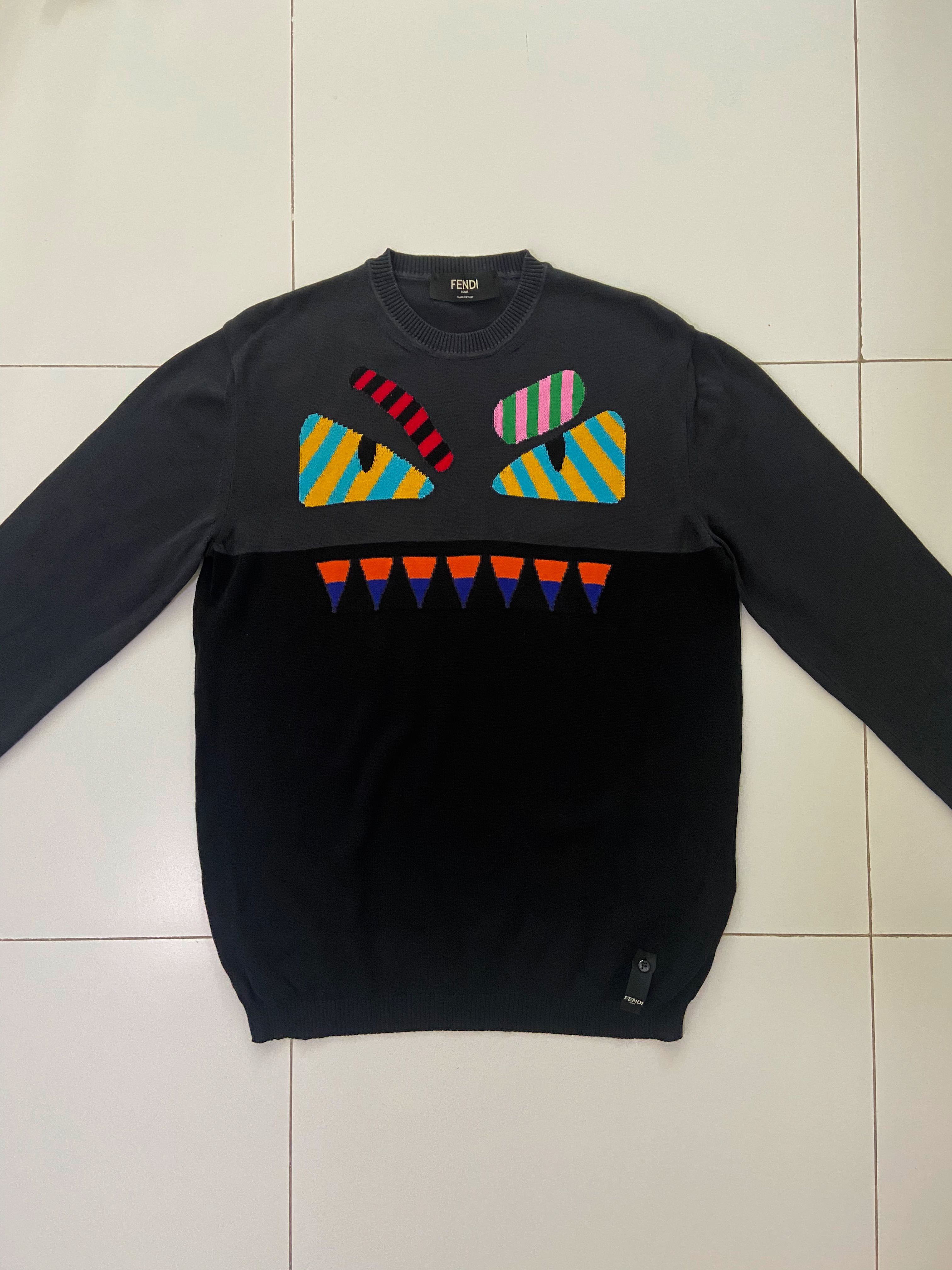 fendi monster sweater