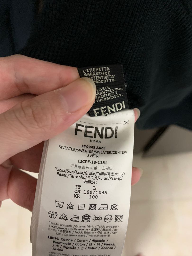 fendi hooded shirts & tops