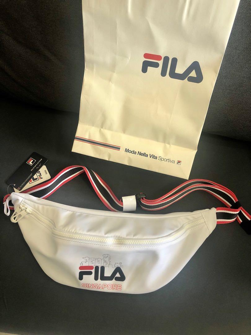 fila bum bag yellow