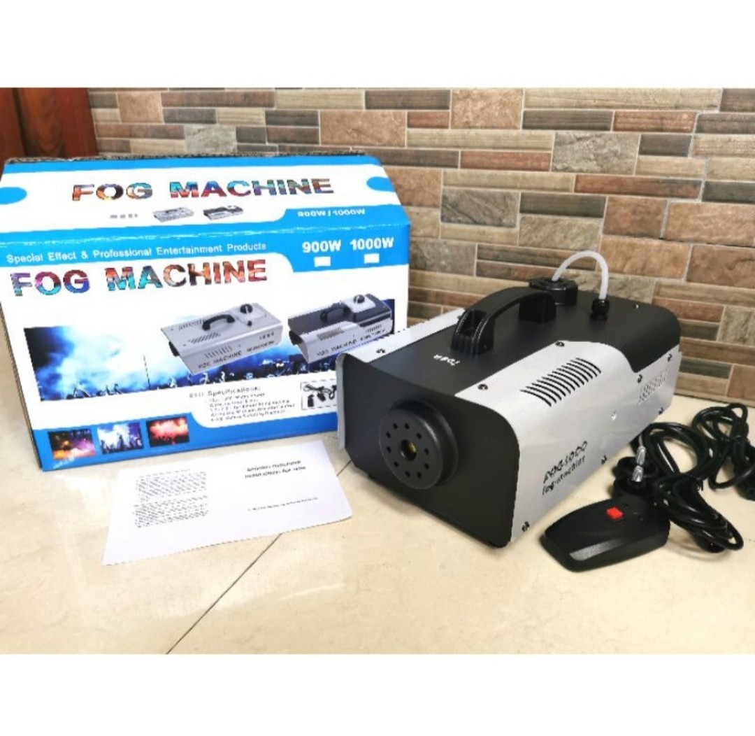 Fog machine heavy duty 1000 watts iDer brand, Furniture & Home Living