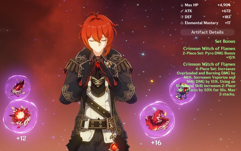 Genshin Impact Ar32 Diluc Venti C2 Fischl C6 Xiangling C6 Best Dps Comp Enough Summons For Another Garunteed 5 Toys Games Video Gaming In Game Products On Carousell