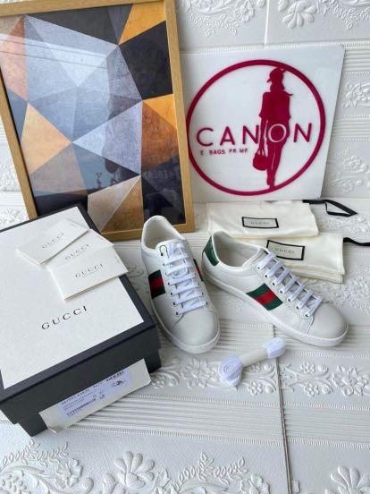 gucci embossed sneakers