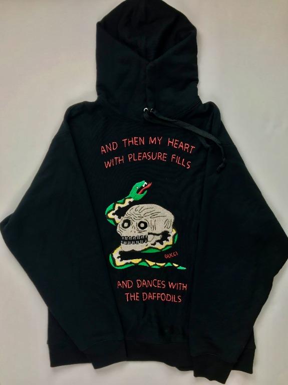 gucci skull hoodie