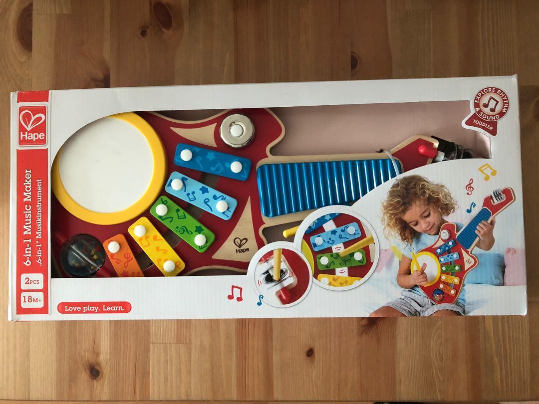 hape 6 in 1 music maker
