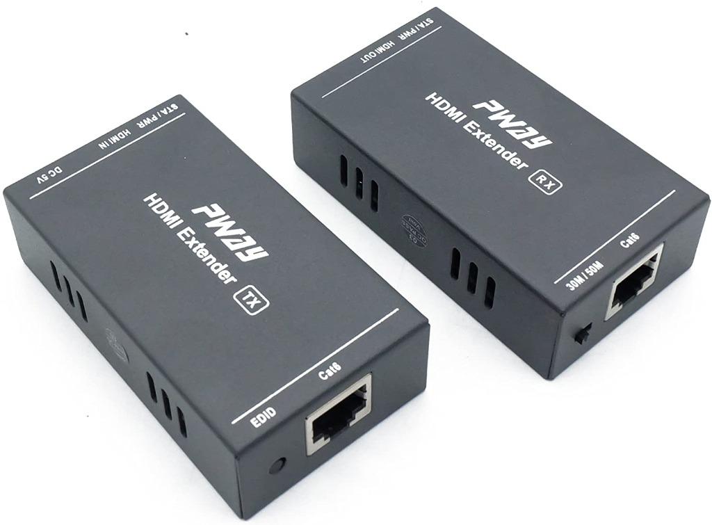 Hdmi Extender 60 Meters Hdmi Extender Tx Rx Over Single Rj45 Cat5e Cat6 Cat7 Ethernet