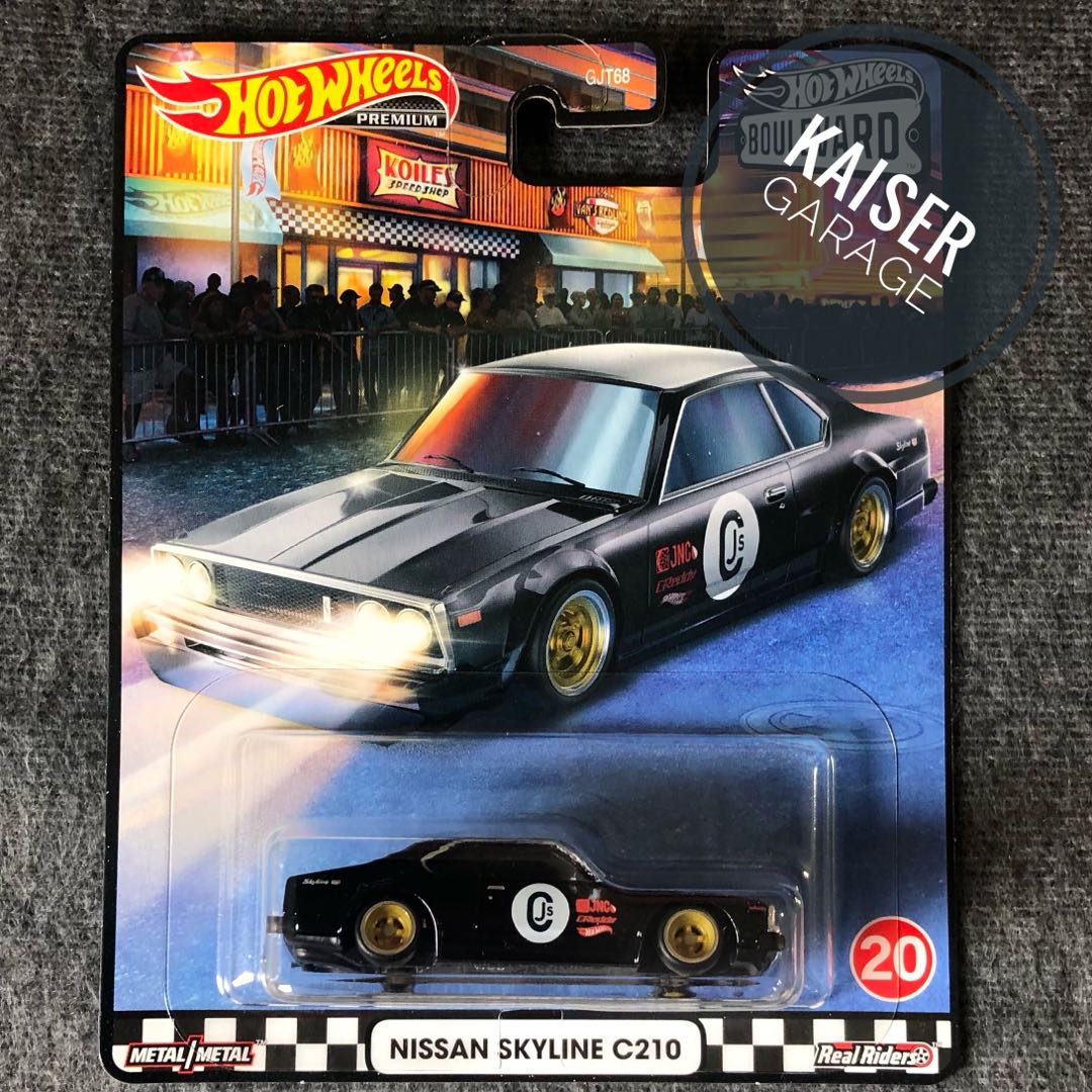 hot wheels nissan skyline c210