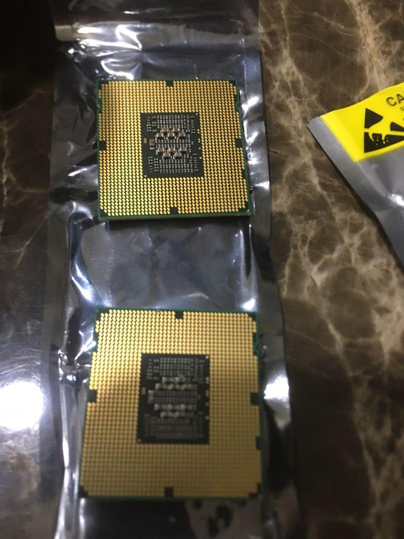 Intel Xeon Processor E5-2403 (Category: Computer Parts) located in Kuala Lumpur. Submitted by mrwalterwhite (Listing ID 1039111761, Image 3). Description: Hi all I got Intel Xeon processor for sale The spec as below Intel® Xeon® Processor E5-2403 10M Cache, 1.80 GHz, 6.40 GT/s Intel® QPI The processor just pulled out from working server Asking RM 150 for both.