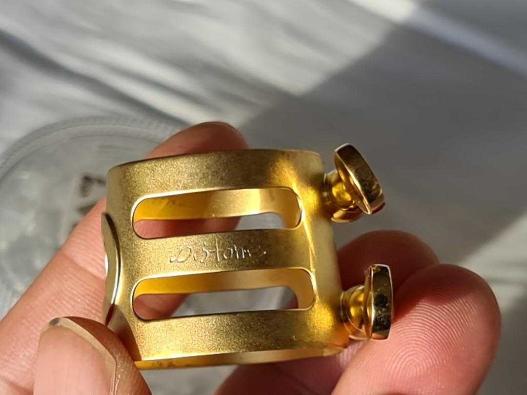 Ishimori Wood Stone Alto Saxophone Ligature, Music & Media, Music