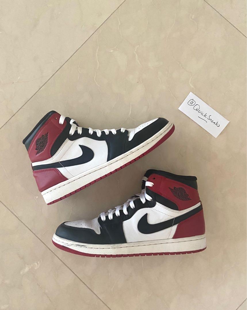 jordan 1 black toe 2013 legit check