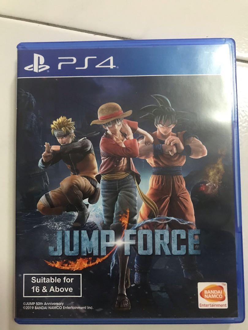 Ps4 Jump Force Used Video Gaming Video Games Playstation On Carousell