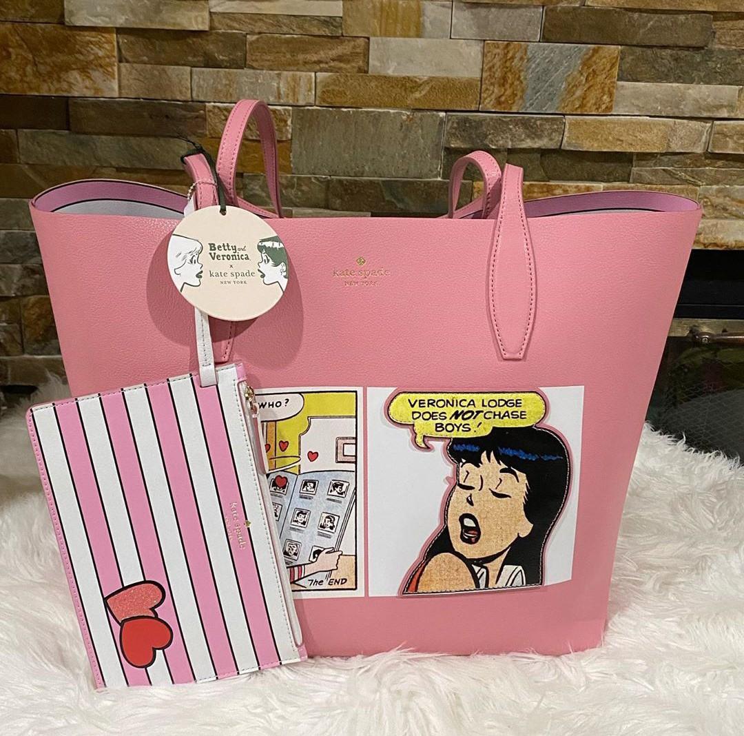 Kate Spade Reversible Tote Archie Collection, Women's Fashion, Bags &  Wallets, Tote Bags on Carousell