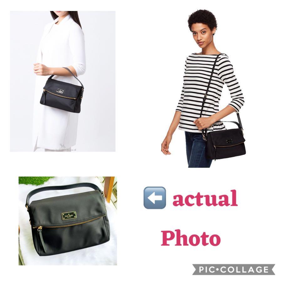 Kate spade black quilted leather cross body chain bag, Women's Fashion, Bags  & Wallets, Cross-body Bags on Carousell