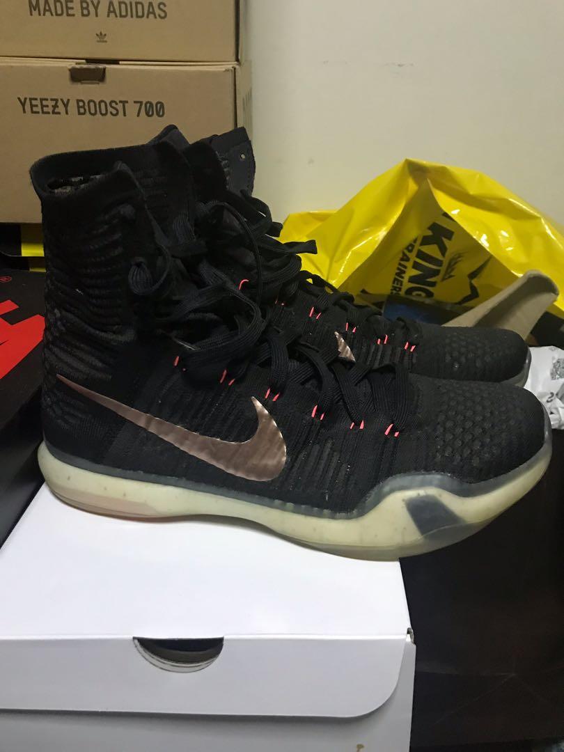 kobe 10 high rose gold