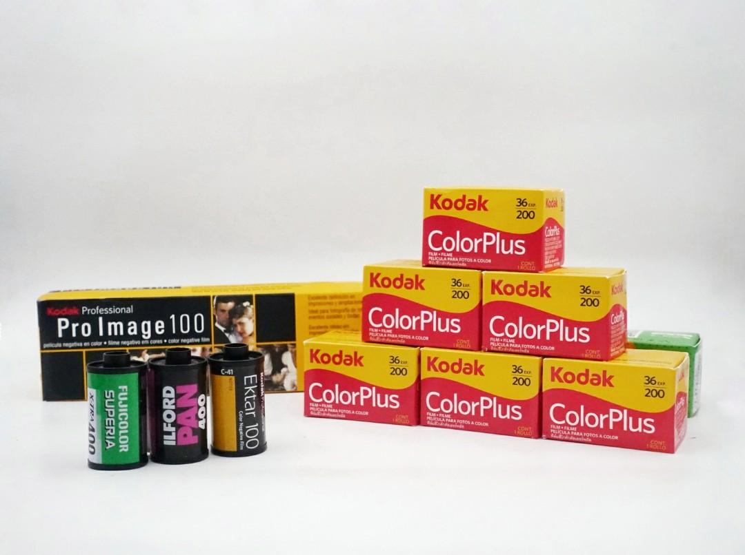 Kodak Colorplus 200, Kodak Pro Image 100 film stock 35mm, Photography