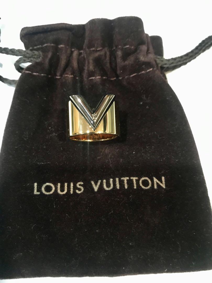 Legit Lv Ring Essential V Ring (size 7), Luxury, Sneakers & Footwear on  Carousell