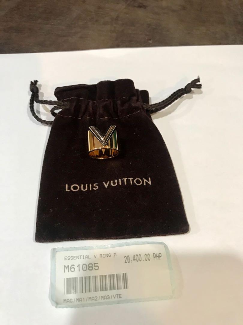 Louis Vuitton Essential V Ring Szie L - THE PURSE AFFAIR
