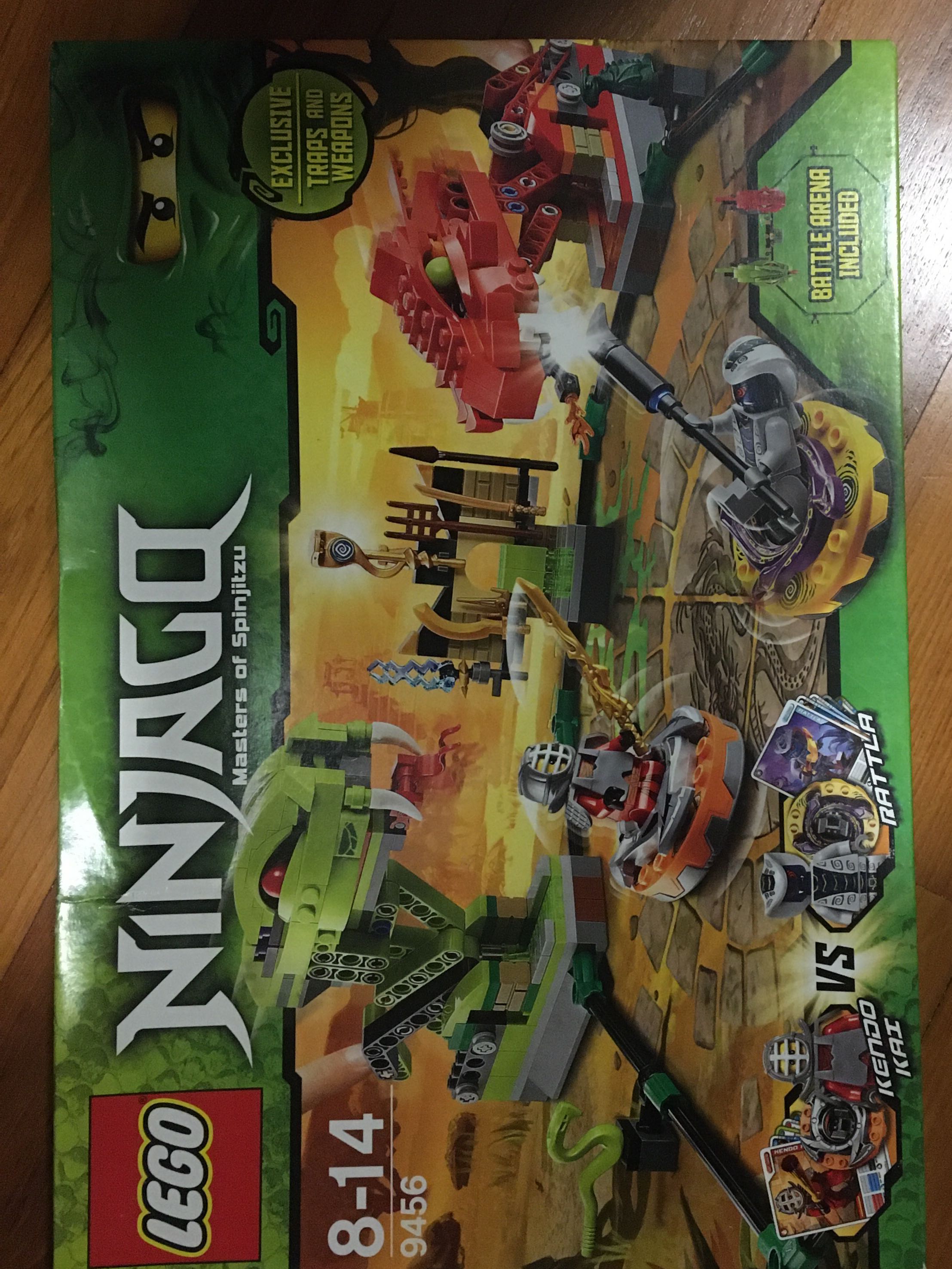 LEGO NINJAGO 9456 SPIN BATTLE Hobbies Toys Toys Games on Carousell
