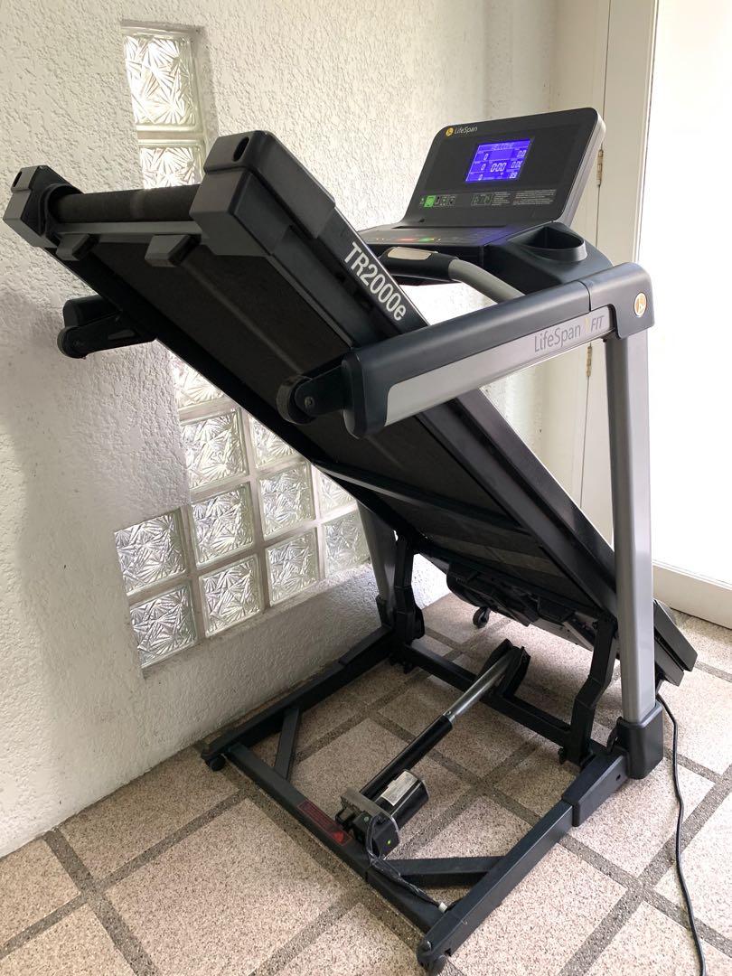 Lifespan Electric Folding Treadmill Sports Equipment Exercise Fitness Cardio Fitness Machines on Carousell