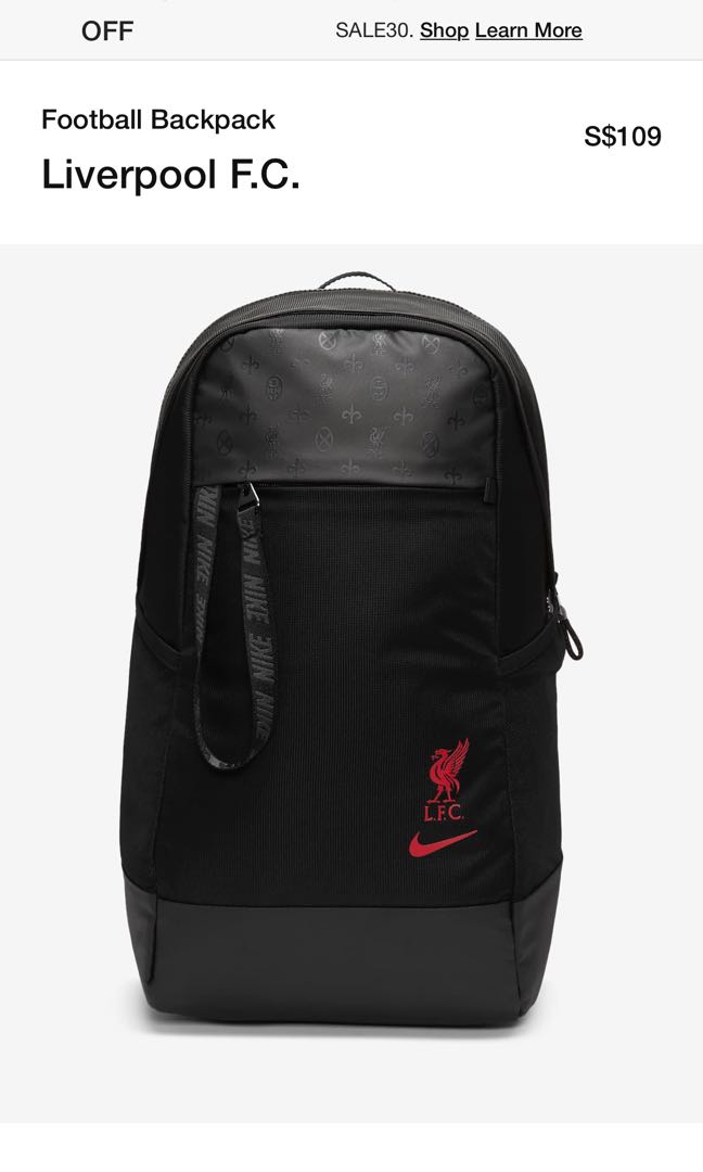 liverpool backpack nike