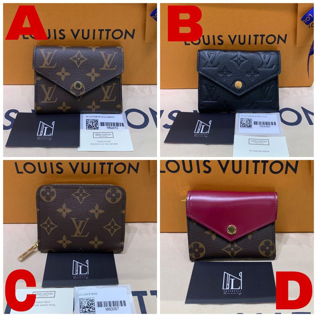 Louis Vuitton Zoe Wallet vs Victorine Wallet, Comparison