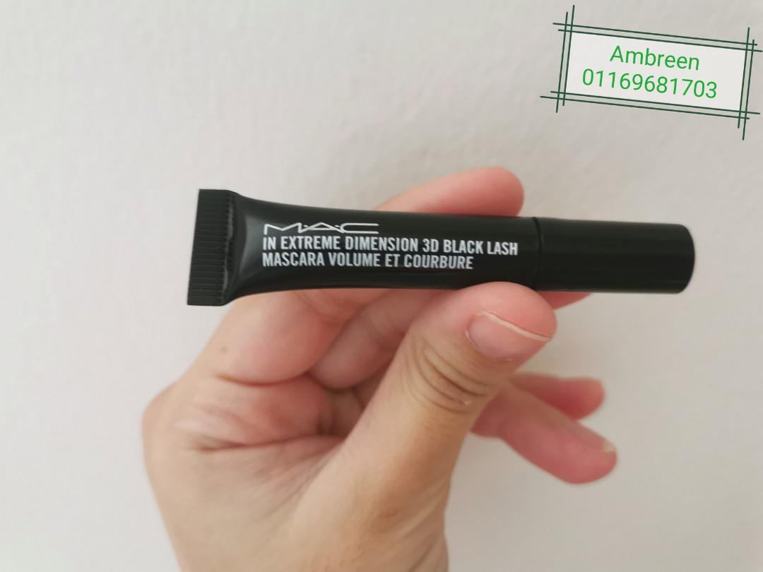 Mac Extreme Dimension 3D Lash Mascara Volume (Free Postage), Personal Care, Face, Makeup on Carousell