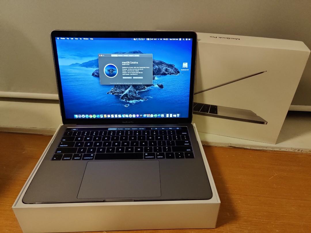 Macbook Pro 13 Inch Late 16 With Touch Bar Four Thunderbolt 3 Ports Electronics Computers Laptops On Carousell