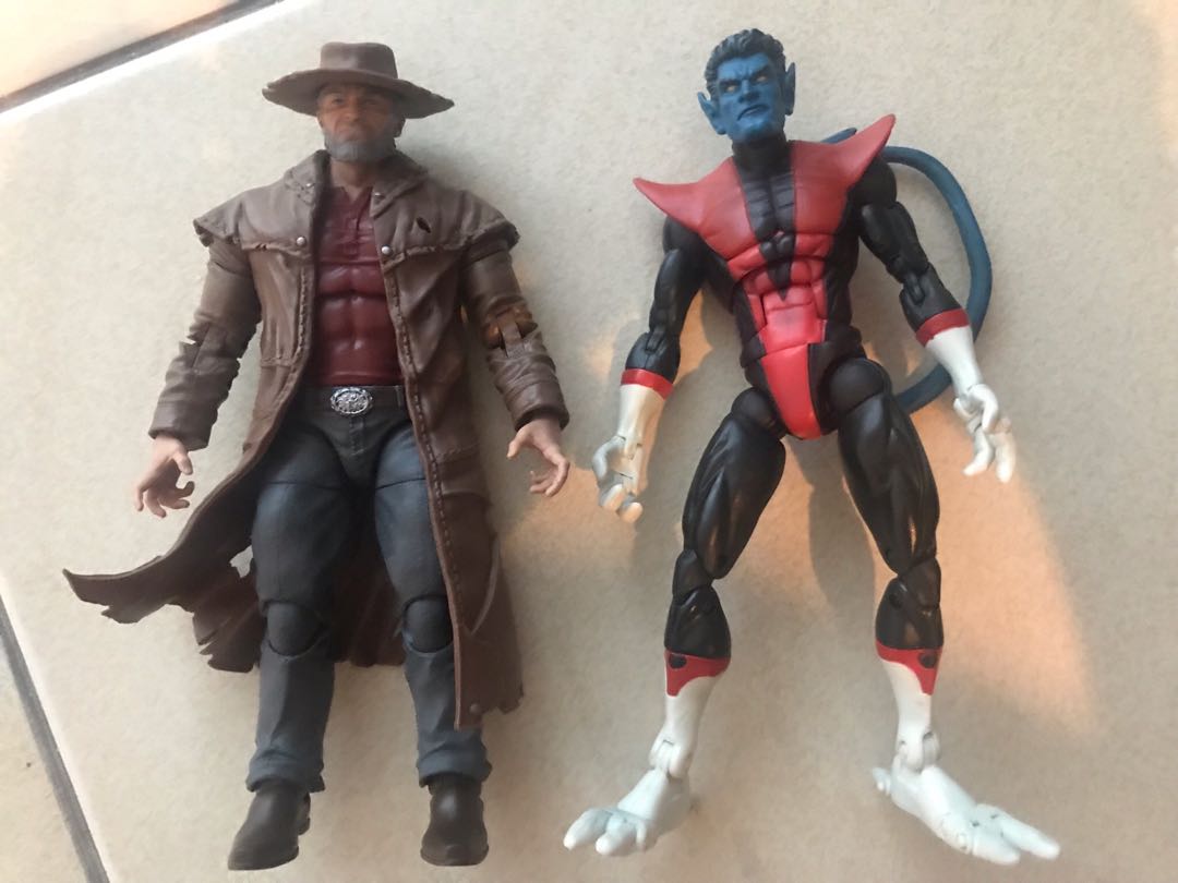 Marvel Legends Logan Toybiz Nightcrawler Toys Games Action Figures Collectibles On Carousell