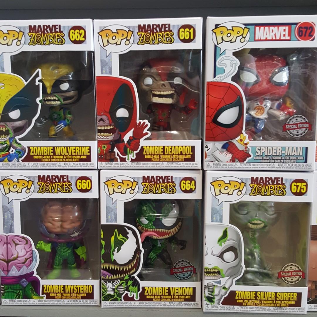 marvel zombies funko pop magneto
